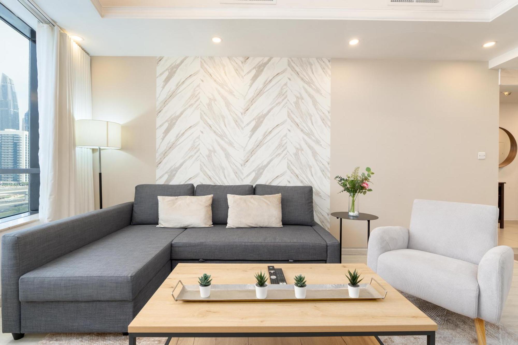 Modern 1Br Apartment In Jlt Next To Metro With City Views 迪拜 外观 照片