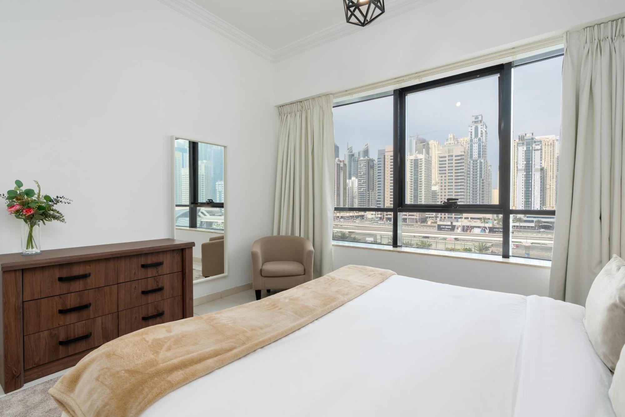 Modern 1Br Apartment In Jlt Next To Metro With City Views 迪拜 外观 照片